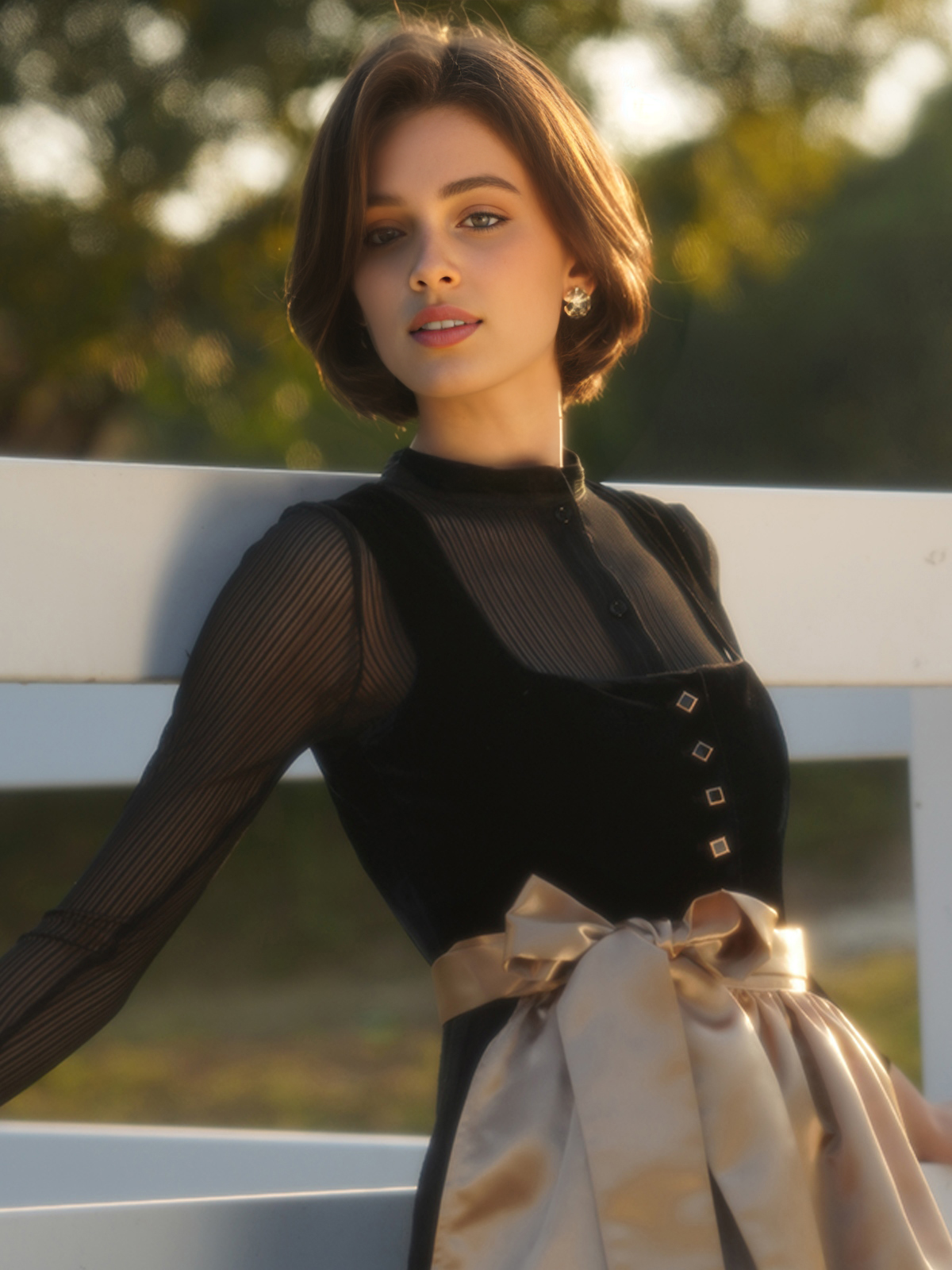Dirndl in Schwarz – zeitlos elegant