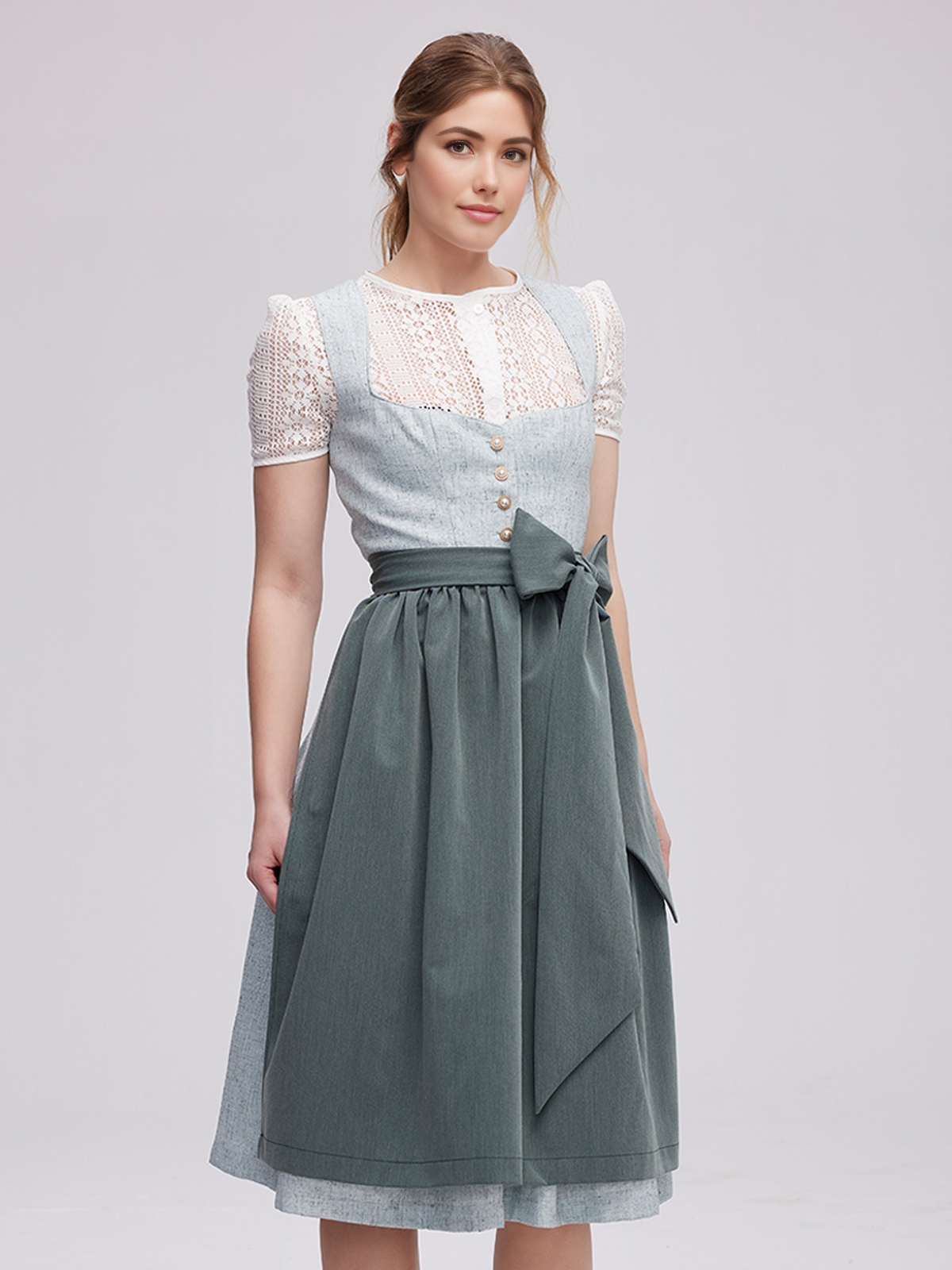 Dirndl 2024 Grün – Eleganz trifft Tradition