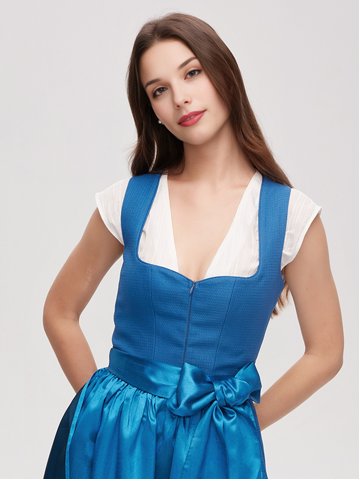 Dirndl Janker in Blau