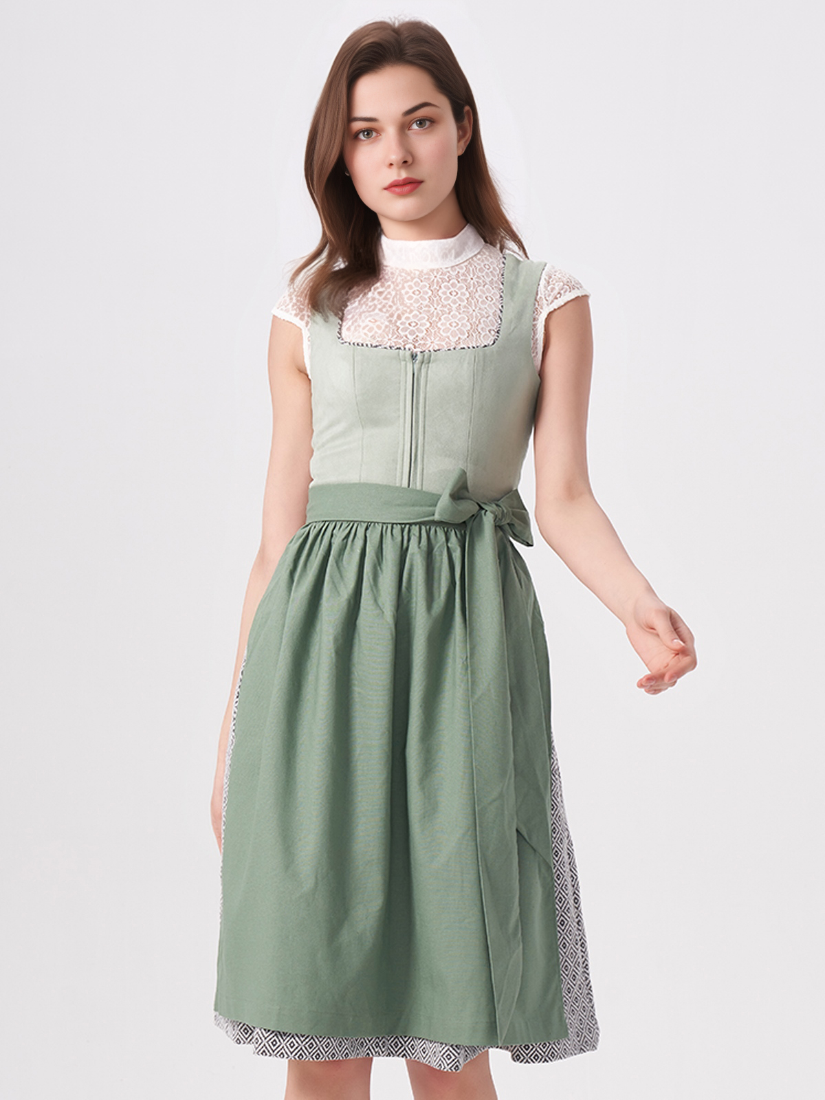 Dirndl in Grün – Elegant und zeitlos